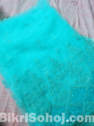 Net party saree